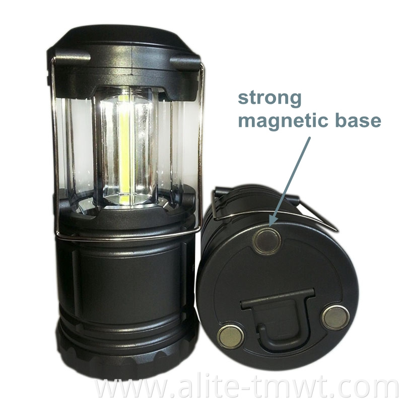 Outdoor Hand Camping Light COB Lantern LED AA Battery Lantern
